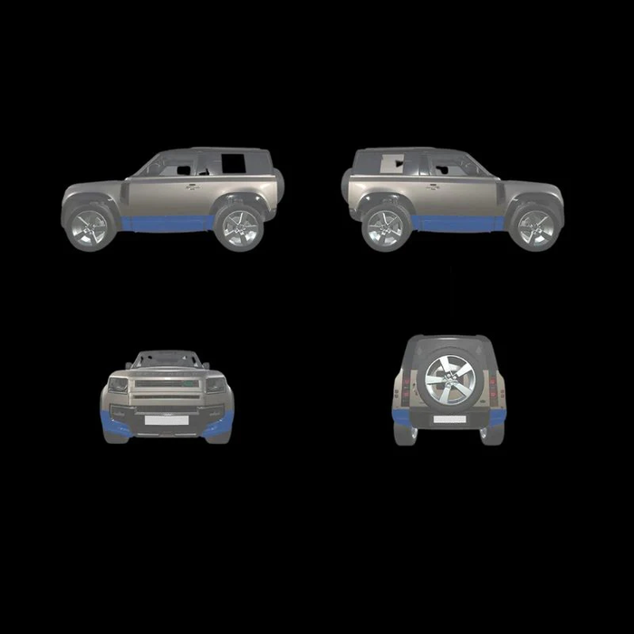 New Defender - Full Exterior Black Pack Bundle - (2020-On)