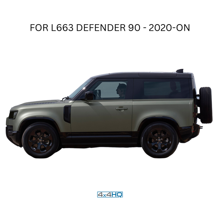 Defender 2020-On Exterior Extended Gloss Black Pack - Kit (L663)