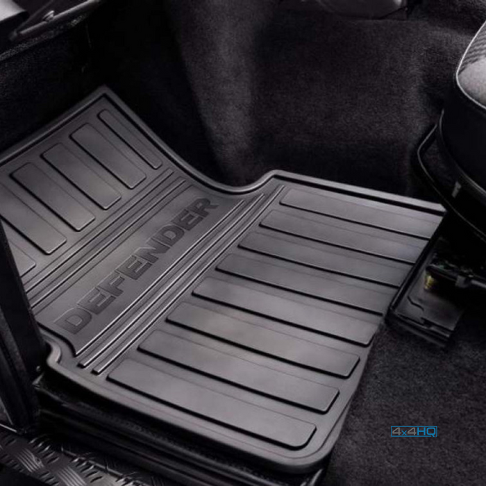 Genuine Classic Defender (L316) - Rubber Floor Mats - RHD & LHD (2007-2016)