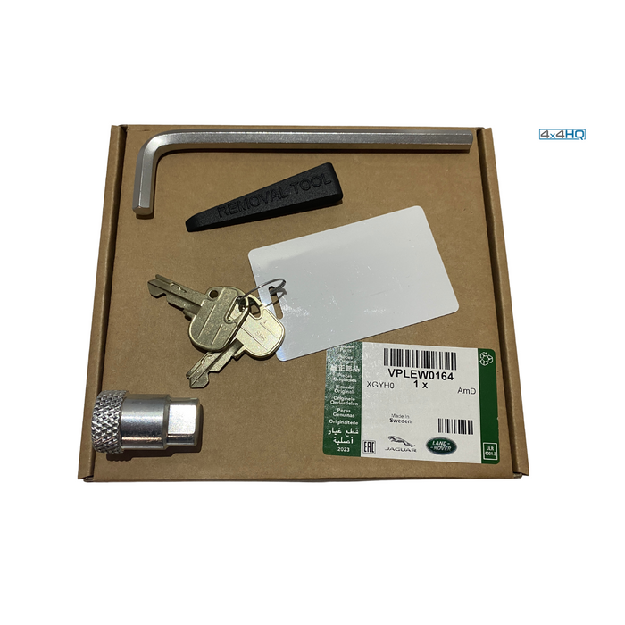 Genuine Defender (L663) - Spare Wheel Lock - Gloss Black - 2020-On
