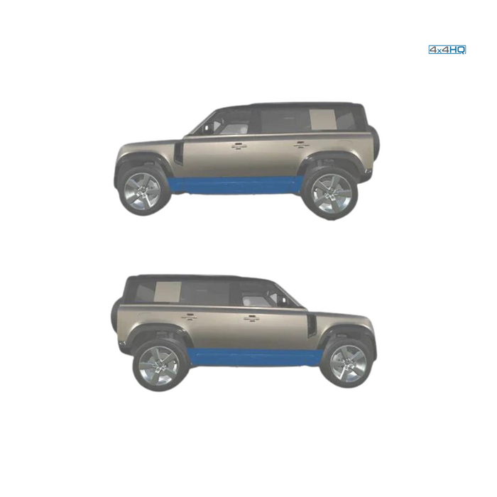 Defender 2020-On Exterior Extended Gloss Black Pack - Kit (L663)