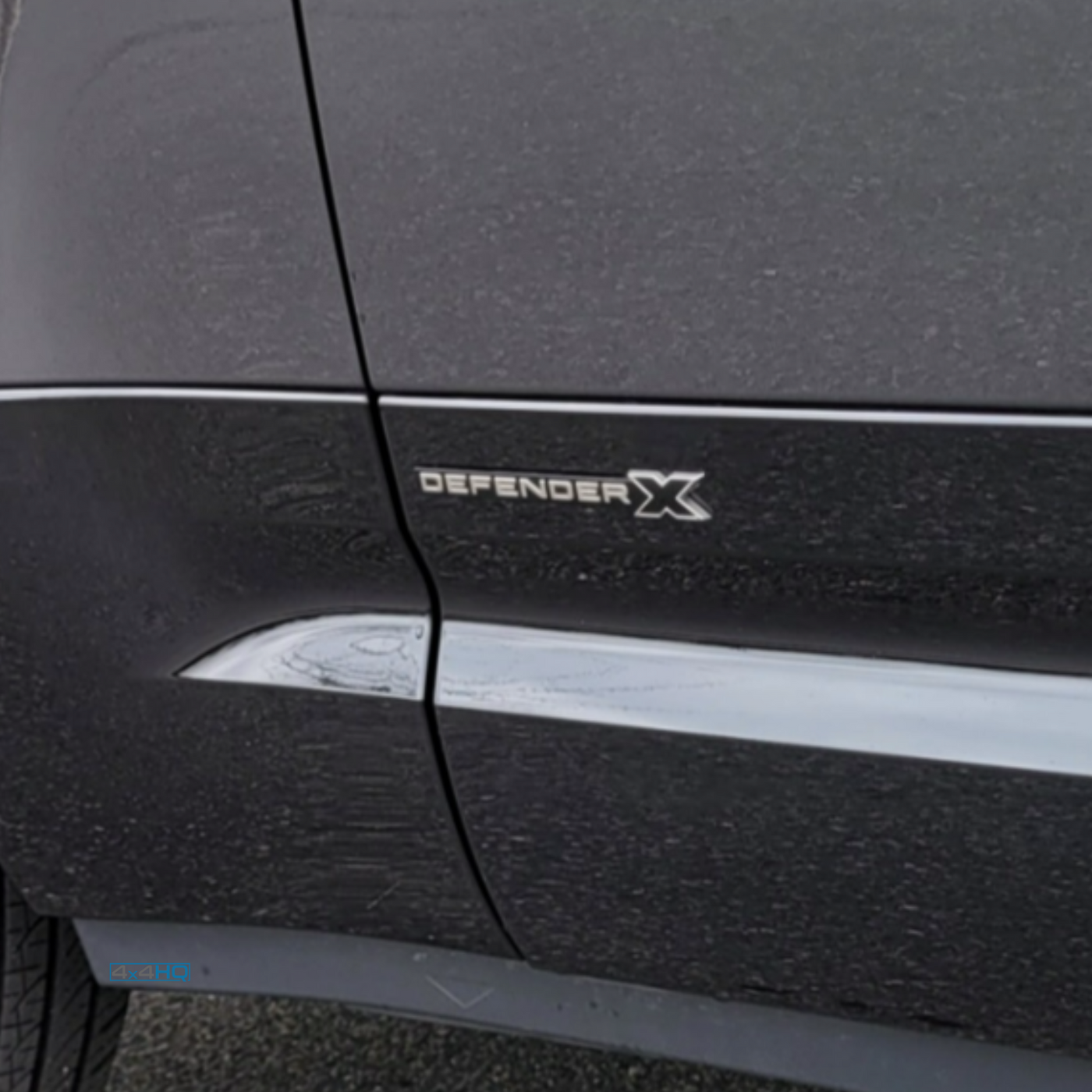 Genuine Defender X Dynamic Badge - 2020-On (L663) — 4x4HQ