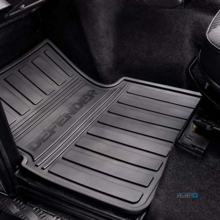 Genuine Classic Defender (L316) - Rubber Floor Mats (2007-2016)