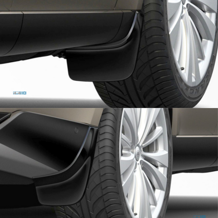 Genuine Range Rover L460  - Mud Flaps - Gloss Black - 2022-On