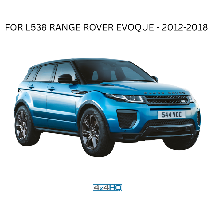 Range Rover Evoque (L538) - Rubber Floor Mats (2012-2018)