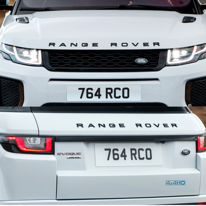 Genuine Range Rover Evoque (L538) - Gloss Black Lettering (2012-2018)