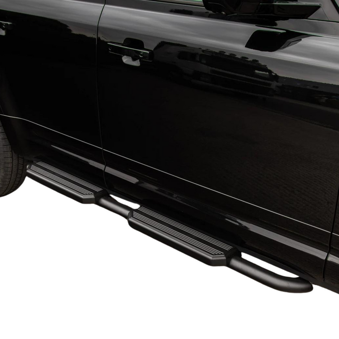 Defender L663 - Side Steps - Black - Plain (2020-On)