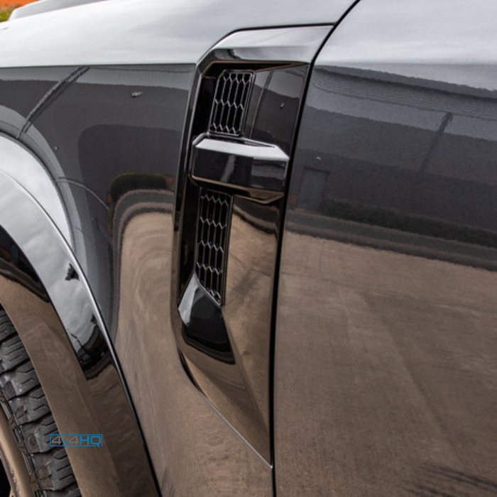 Land Rover Defender (L663) - 4X4HQ Side Vents - Santorini Black (2020-On) *BLACK FRIDAY SALE*