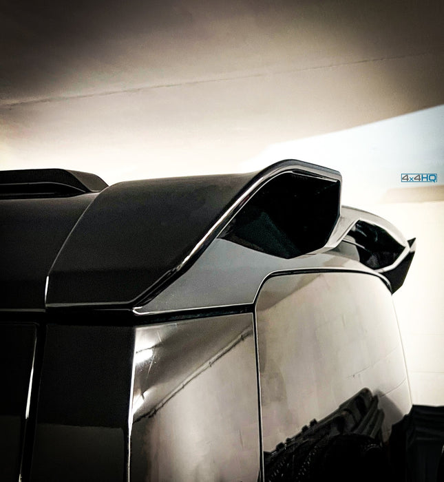 Defender 2020-On Rear Spoiler & Spare Wheel Cover Bundle - Gloss Black (L663)