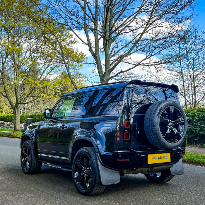 Defender L663 Replacement Rear Bumper - Gloss Black Kit (2020-On) — 4x4HQ