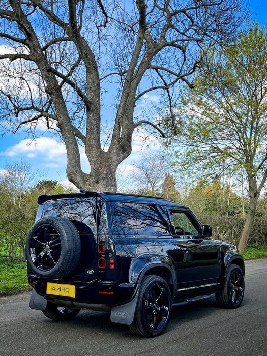 Defender L663 Replacement Rear Bumper - Gloss Black Kit (2020-On) — 4x4HQ