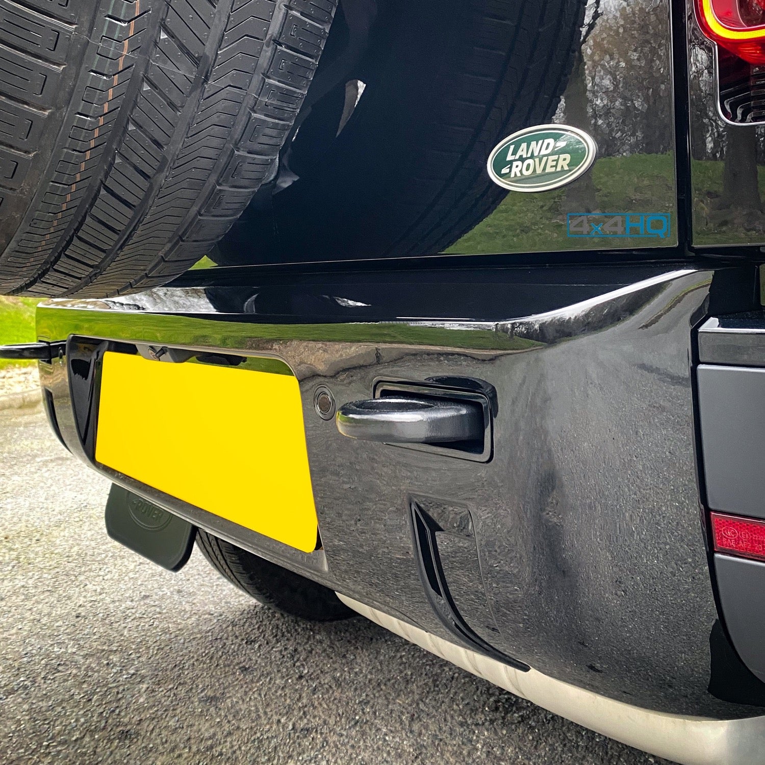 Defender L663 Towing Loops Rear Recovery Hooks (Pair) - Choice of Colo# ...