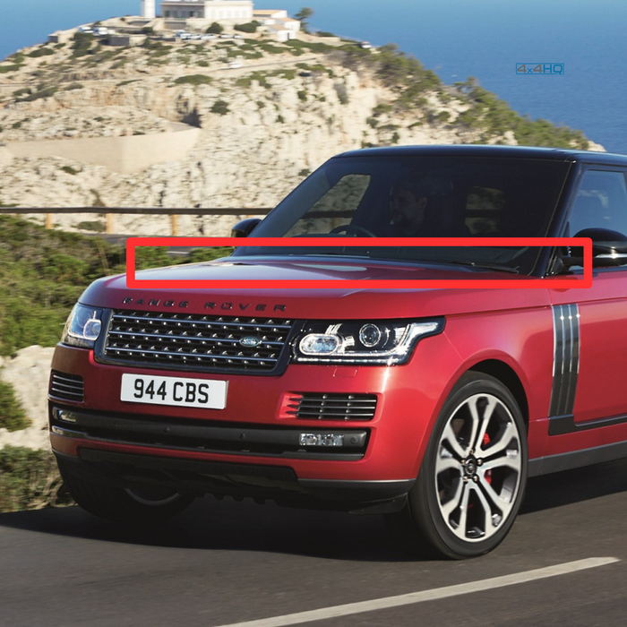 Genuine Range Rover (L405) - Upper Bonnet Trim - Gloss Black - 2013-2018