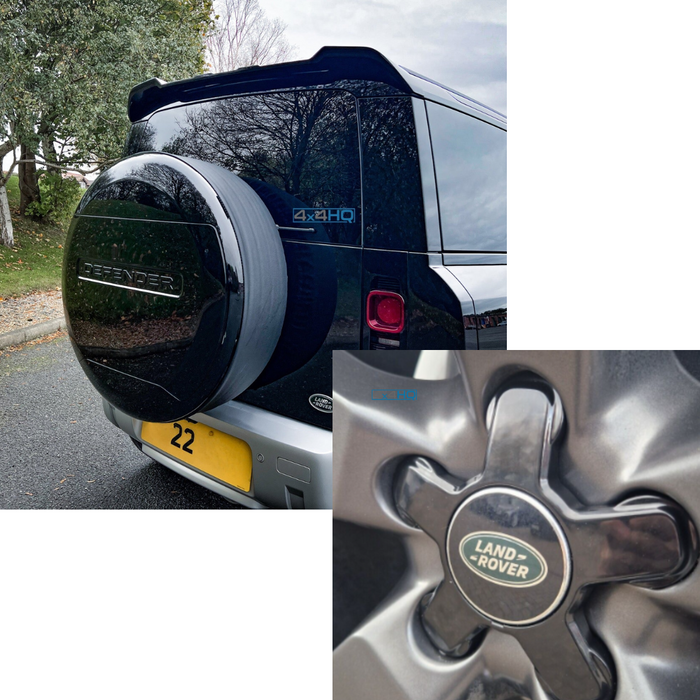 Spare Wheel Cover & Spare Wheel Lock - Bundle (Gloss Black) - Defender 2020-On (L663)