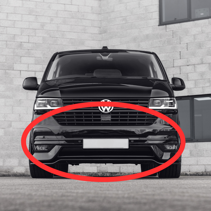 VW - Transporter - T6.1 - Gloss Black Badged & Lower Grille - Bundle (2019-On)