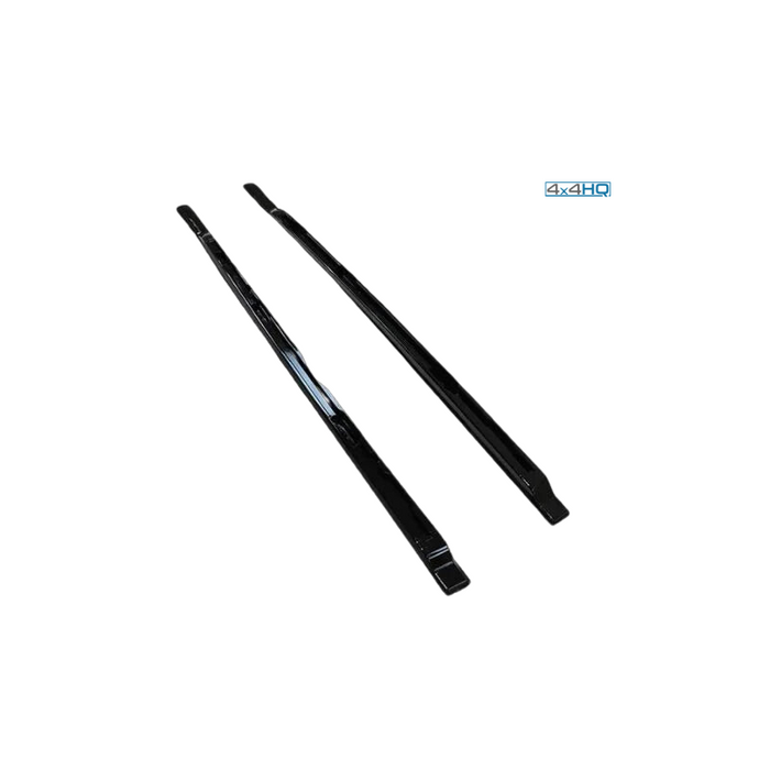 Defender L663 Roof Rails - Gloss Black - 90 & 110 Variants