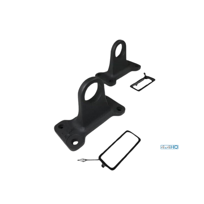 Defender L663 Towing Loops Rear Recovery Hooks (Pair) - Choice of Colours