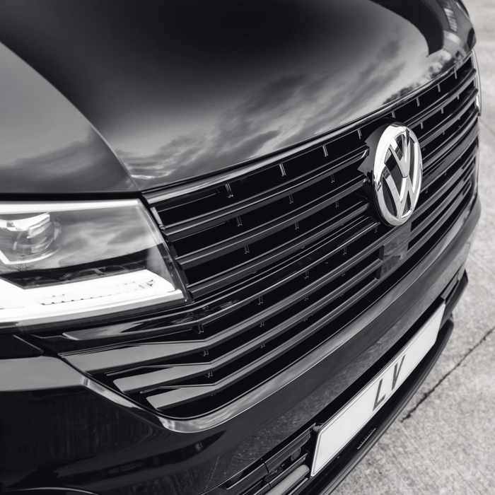 VW - Transporter - T6.1 - Gloss Black Badged & Lower Grille - Bundle (2019-On)