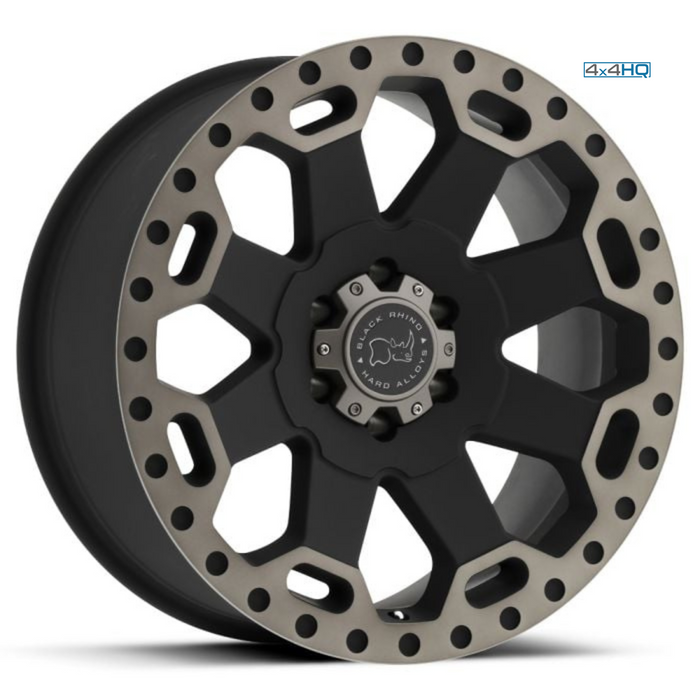 Black Rhino Warlord - 17x8 - 5x120 - VW Transporter (2015-On)