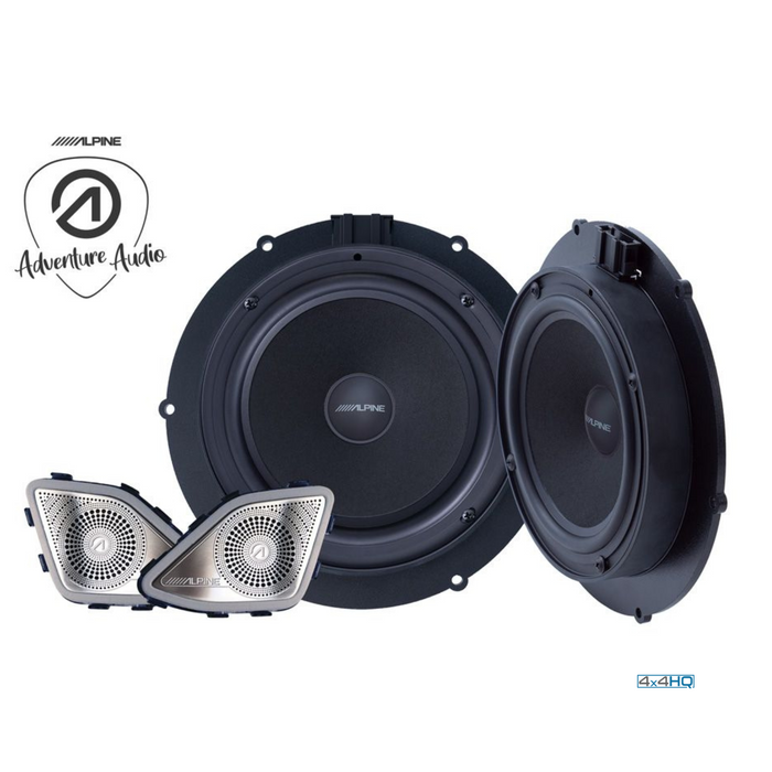 VW Transporter T6 - T6.1 - ALPINE Adventure Plug and Play Speaker Kit