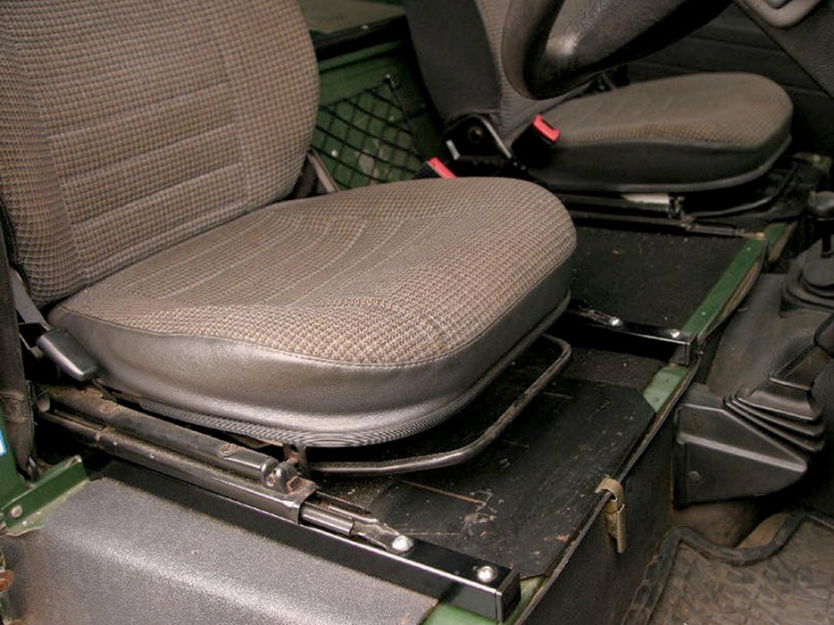 Land Rover Defender Extended Seat Rails