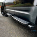 Defender 110 2020-on Fixed Side Steps - Black Trim (L663) 10 Gloss Black Side Steps fitted to New Defender by 4x4HQ
