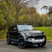 Modified Defender fitted with Gloss Black Side Steps by 4x4HQ